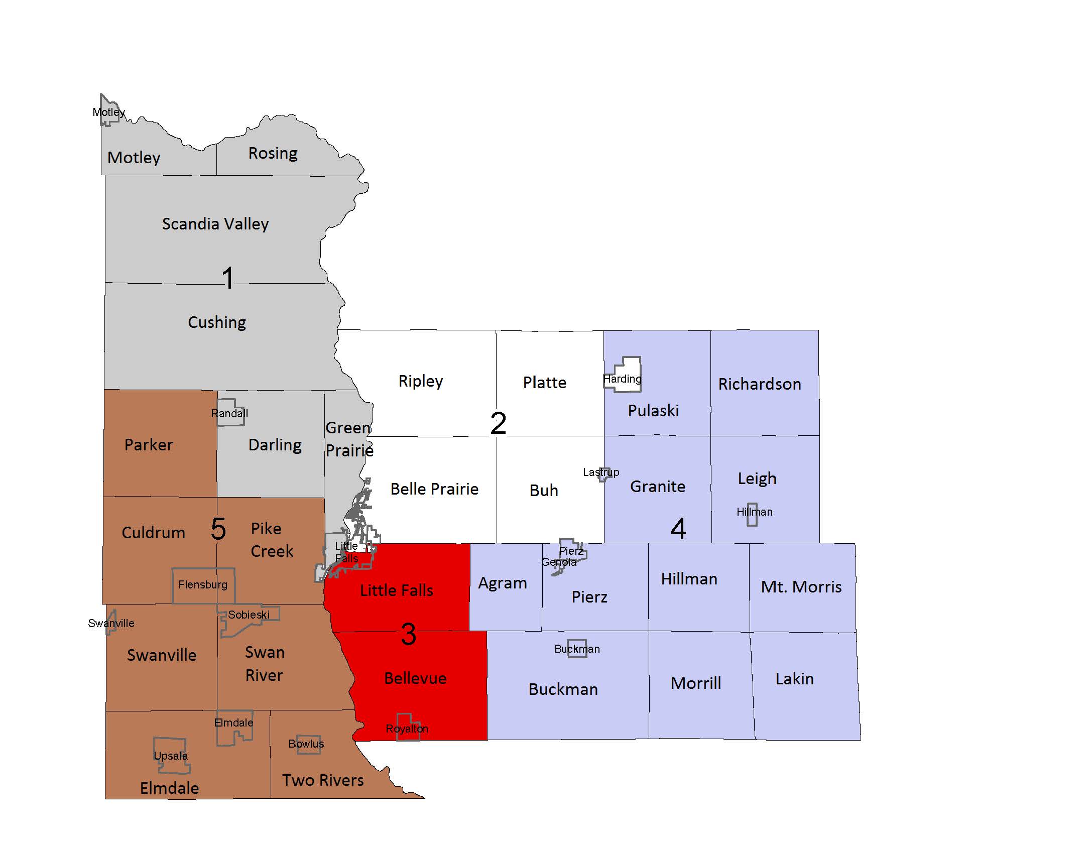 Commissioner District Map